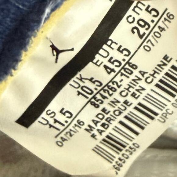 Nike Air Jordan 3 Retro “True Blue” Men Sneakers- SZ 11.5 main image 10